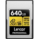 LEXAR 640GB GOLD CFexpress Type A Hafıza Kartı