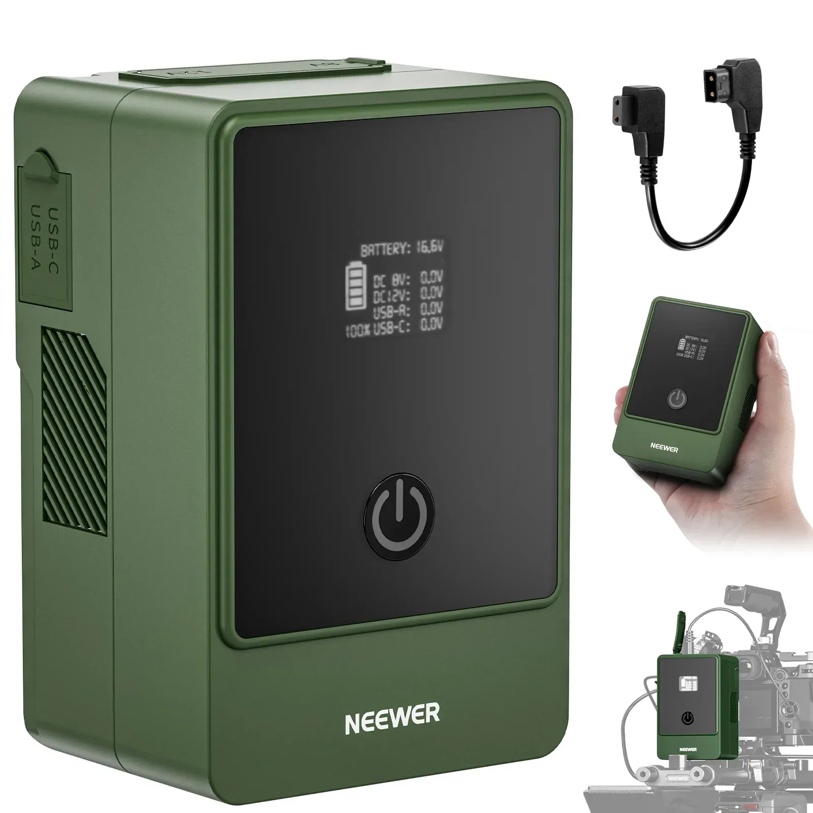 Neewer V Mount Battery PS099E 6800 mAh 14.5 V 99 Wh