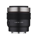 Samyang V-AF 20mm T1.9 (Sony E Mount, Full-Frame)