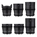 SAMYANG 14/24/35/50/85/135 VDSLR MK II 6'lı Sine Lens Seti (Sony E)