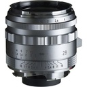 Voigtländer Nokton 28mm F1.5 Vintage Line II VM Leica M Mount (Gümüş)