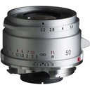 Voigtländer Color-Skopar 50mm F2.2 VM Leica M Mount (Gümüş)