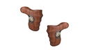 Tilta Advanced Right Side Wooden Handle Black  (TA-ARWH-B)