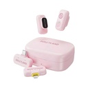 Hollyland LARK A1 Combo Cloud Pink 2 Kişilik Kablosuz Mikrofon Sistemi -Pembe