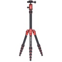 Benro MeFOTO A0350Q0R BackPacker Travel Tripod Kit (Red)