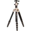 Benro MeFOTO A1350Q1A RoadTrip Aluminum Travel Tripod Kit (Amber)
