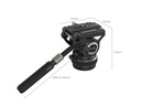 SmallRig 4165 DH-10 Su Terazili 10kg Taşıma Kapasiteli Video Başlığı