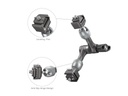 SmallRig 4490 H21 Hawklock Rosette Hızlı Çıkartılabilen Magic Arm