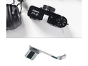 SmallRig 5221 Fujifilm X-Half Uyumlu Gümüş Parmak Grip