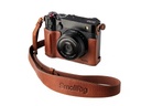 SmallRig 5268 Fujifilm GFX100RF Uyumlu Kahverengi Yarım Deri Kılıf ve Kayış