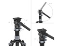 SmallRig 4221 Karbon Fiber 12kg Taşıma Kapasiteli Video Tripodu