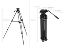 SmallRig 4686 AD-01S Fluid Head 15kg Taşıma Kapasiteli Video Tripodu