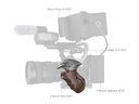 SmallRig 4817 NATO Bağlantılı ImageGrip Serisi Kartal Ahşap Yan Tutma Kolu