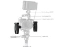 SmallRig 5160 NATO Bağlantılı Dönebilen Yan Tutma Kolu
