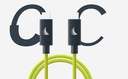 Angelbird USB-C 4.0 32cm Kablo Lime